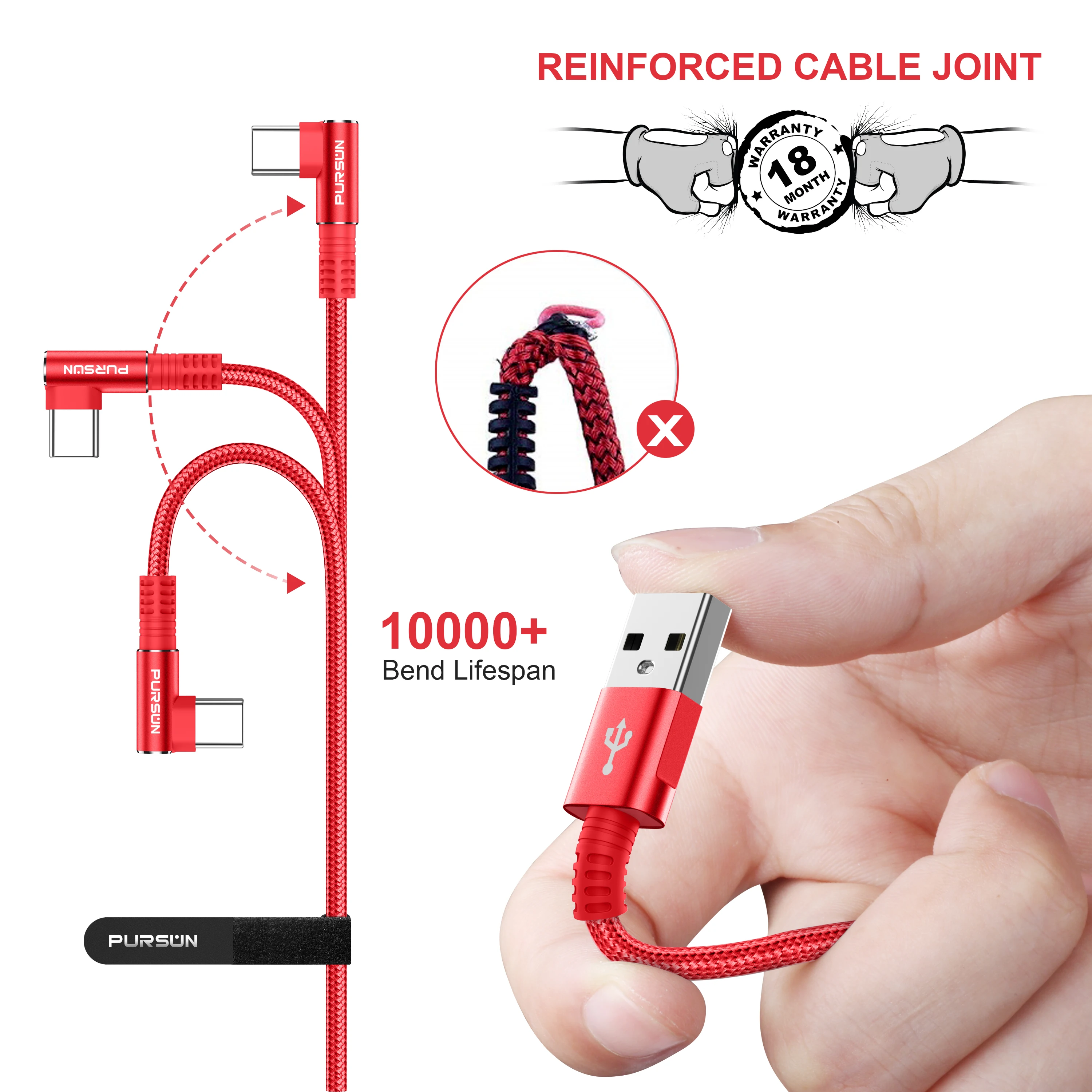 Wholesale Factory Sale Various Widely Used Gray Usb C Usbc Charging Cable