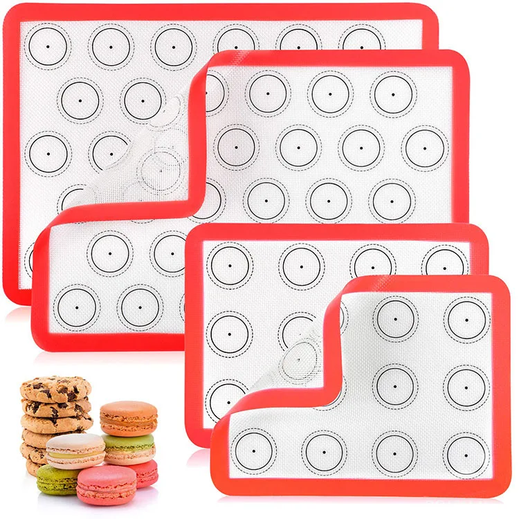 good selling foodgrade silicone baking mat macaron silicone baking mat