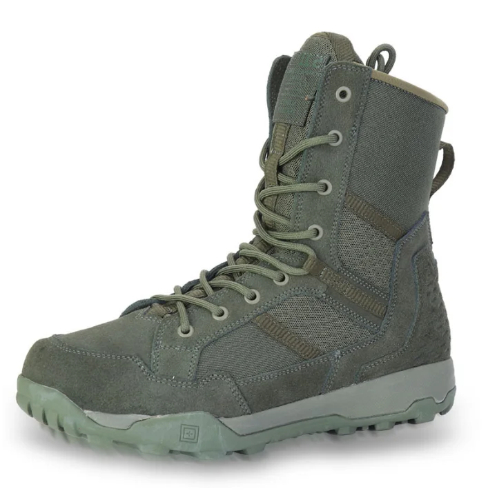 TSB4 Green coyote brown black Spring Autumn Summer 3 seasons light weight combat boots suede shoes AK boots