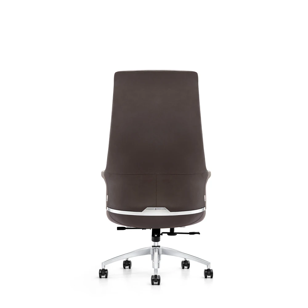 Boss ceo ergonomic Pu or genuine high back luxury executive leather office chair