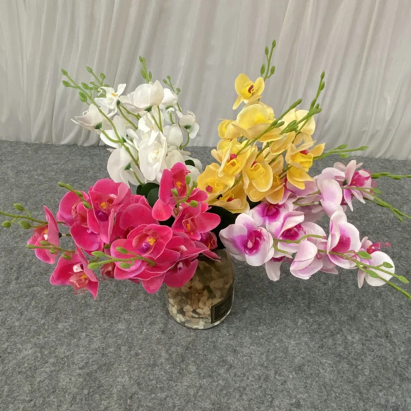 Artificial flowers are recommended for home decoration with 20 phalaenopsis orchids