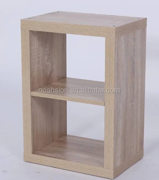 Wholesale custom made modern bookcases bookshelf wooden living room nine cube bookcase