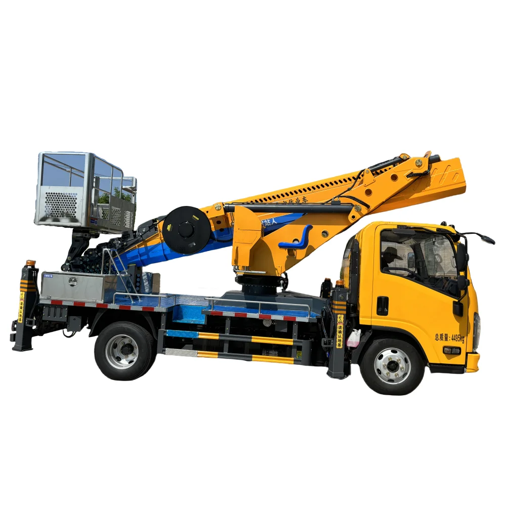 Isuzu Aerial Work Platform Bucket Truck 4x2 Boom Lift High Altitude Working Manlift Truck