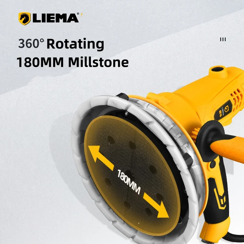 LIEMA 180S 800W Hand-held wall sander drywall sander with vacuum china drywall sander