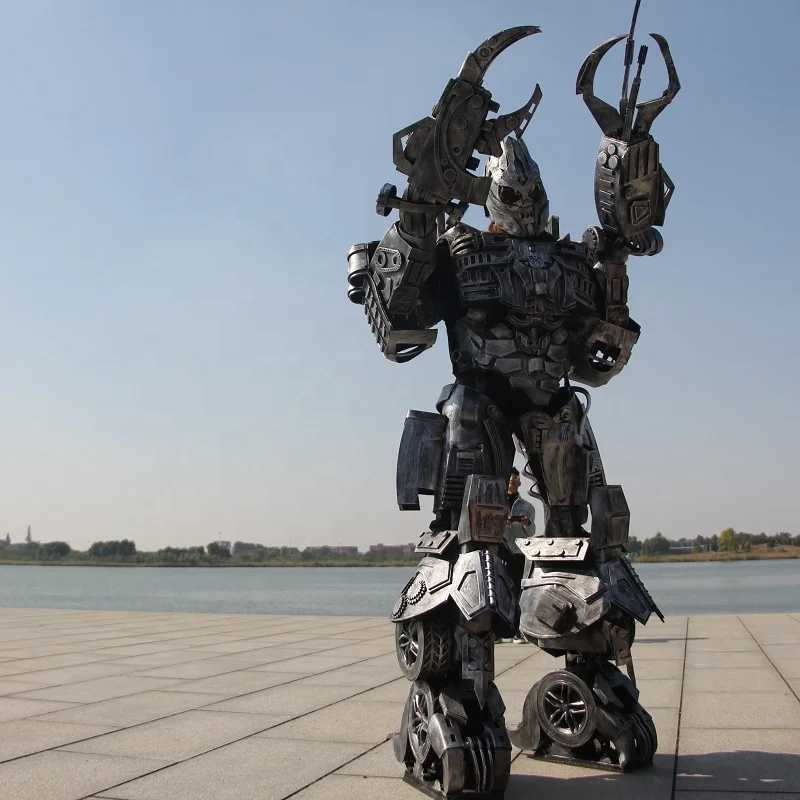 
RealisticEVA Foam Color Painting Robotic Megatron Robot Costume 