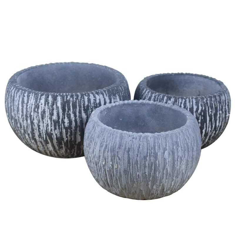 Handmade Soft Silicone Cement Concrete Flower Pot Mold Garden Modern China Supplier