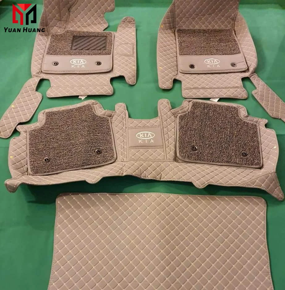 Car Floor Mats All Weather Floor Carpets Luxury Waterproof Foot Pads For Porsche All Models 2000-2023