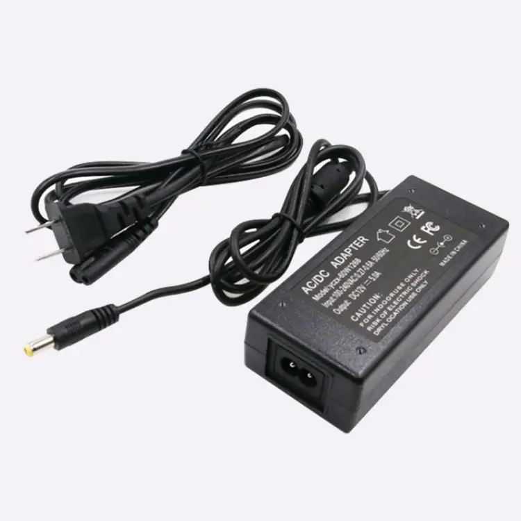 Desktop AC adapter 24v 2.5a EU plug 12 v 5 amp power adapter 60w