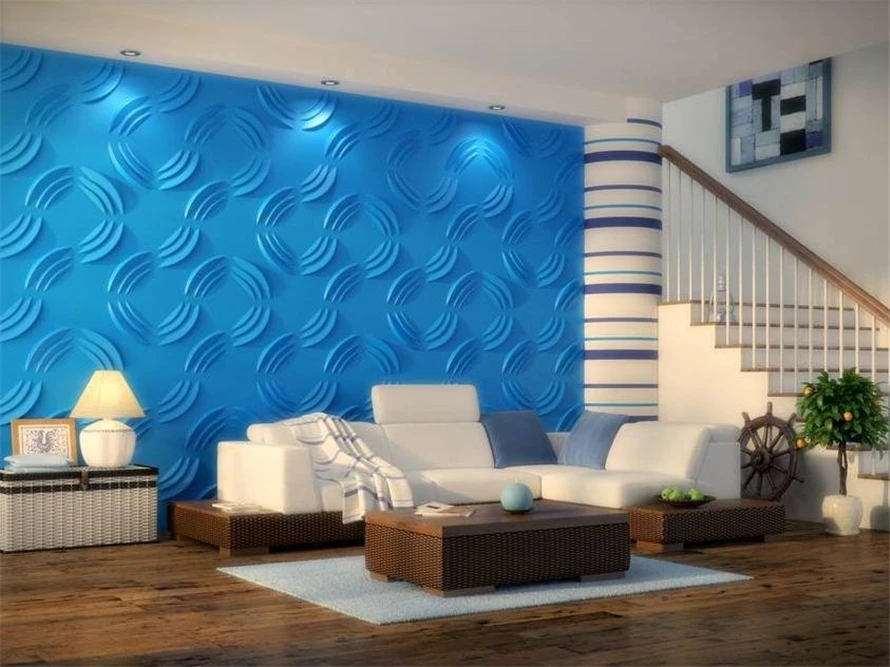 2022 High Quality Mirror Silver Light Cover LED 3D  Factory Supply Loe Price Wall Covering 3D Wall Panels