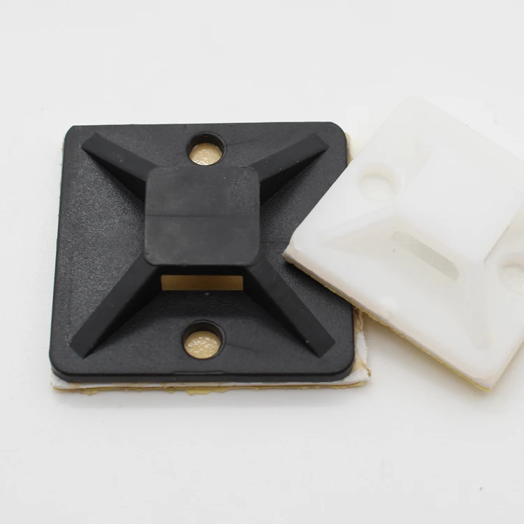 High quality adhesive tie mount 1000PCS for Cable Wire Ties Clamp Wire harness Wire Buckle Cable Management Fixing Buckle tools