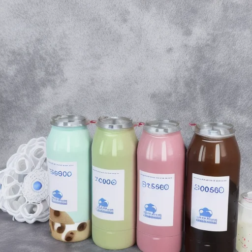 Custom 500ml PET Plastic Can Milk Tea Bottle Pop Can Bottle For Beverage