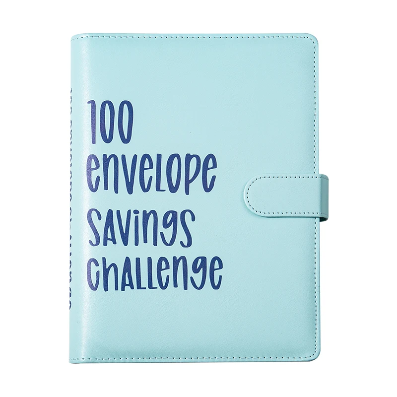 100 Envelope Savings Challenge Notebooks Binder 2023 New Budget Book Binder With Cash Envelopes