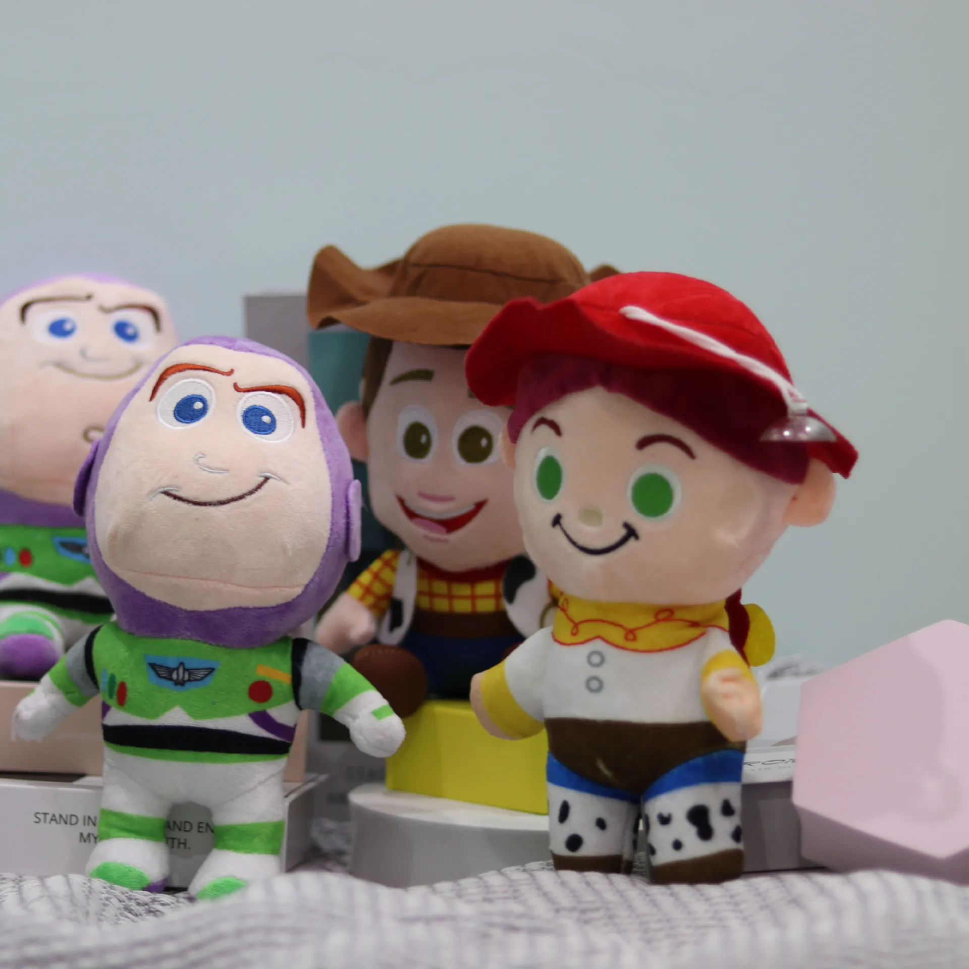 Cartoon Kids Plush Stuffed Toy Stories Plush Woody Forky Buzz Mr Potato Model Plush Toy