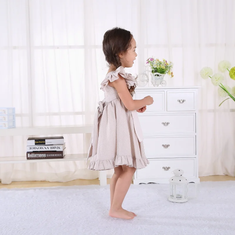 Jannybb vintage style kids dress 2 to 10 year old girls princess dress Quinceanera dresses for party