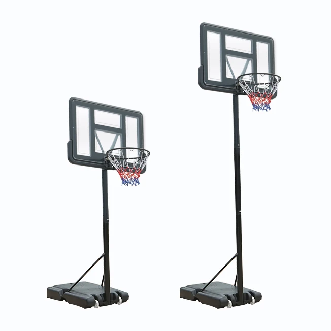 Wholesale Custom Color Foldable Basketball Goal Portable Adult Fitnessclub Basketball Stand with basketball backboard