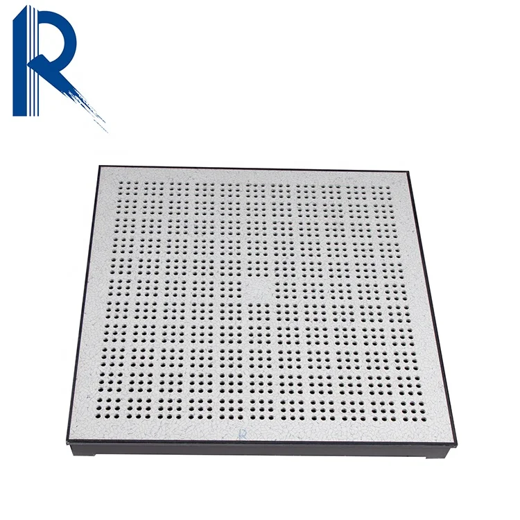 600mm Aluminum Floor Raised Floor Tiles For High-grade Computer Rooms