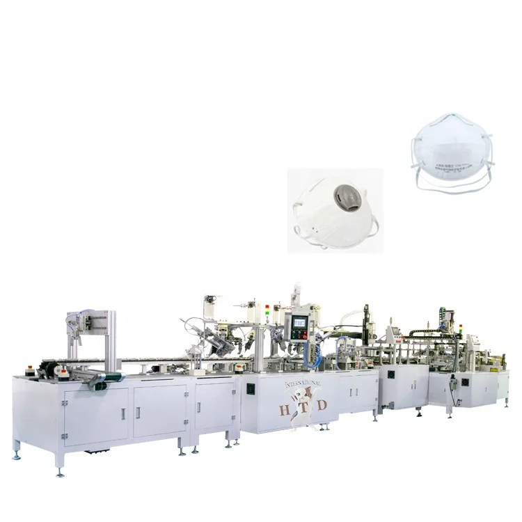 High Speed Stable Automatic ffp3 Cup Type Face Mask Making Machine