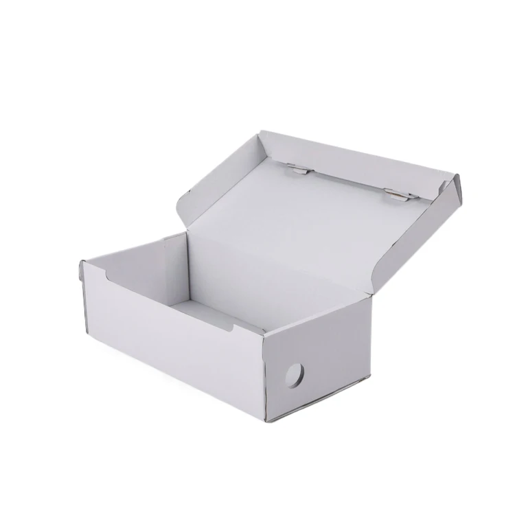 Custom Biodegradable Paper Pulp Boxes Folding Shoe Box Packaging with Custom Logo for Clothes and Shoes