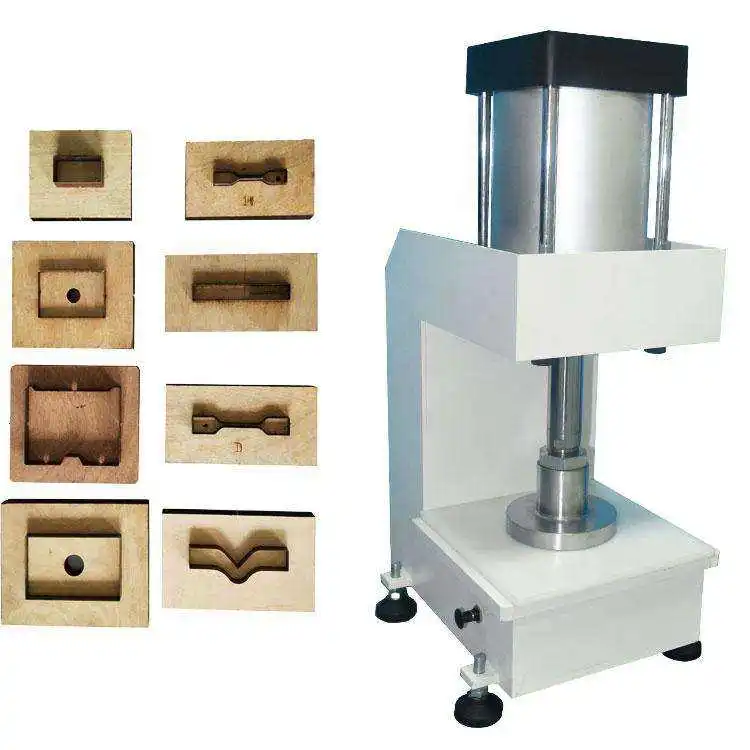 Dumbbell Specimen Cutting Rubber Silica Gel Sample Cutter Machine