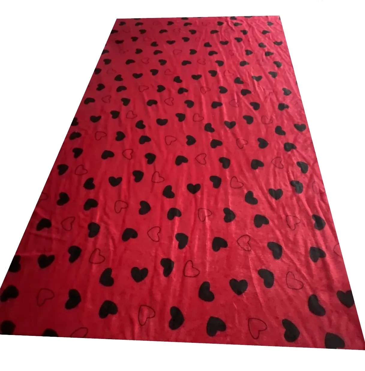 Wholesale Different 2.1m Plaid Color Block Pattern Soft Printed Plaid Flannel Heavy Fleece Heavy Fabric