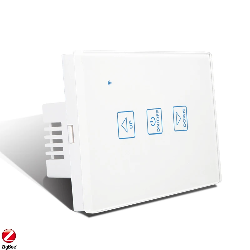 KAISI zigbee dimmer switch Touch Glass Panel US 118 Standard APP Voice Control smart dimmer switch tuya light dimmer switch