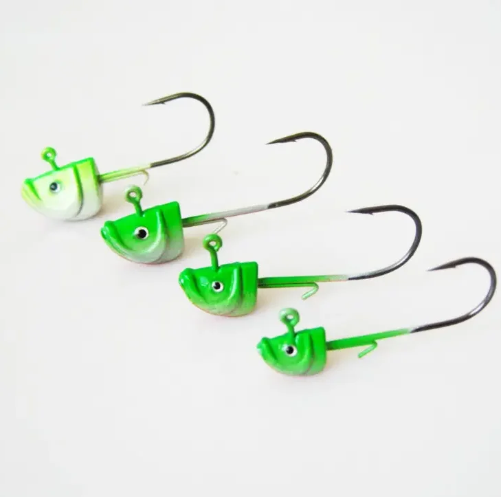 wholesale bulk 3g 5g 7g 10g saltwater lead head jig head fishing hook