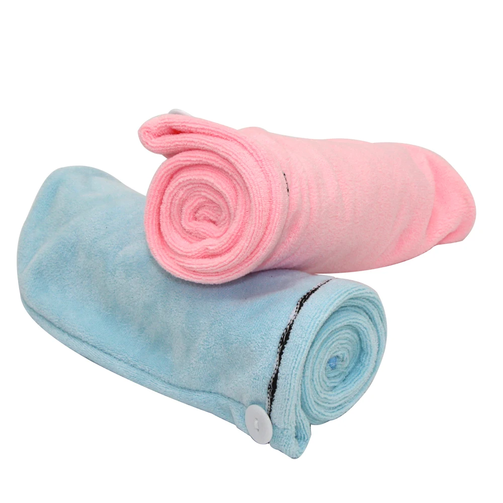 Новый товар Amazon, быстросохнущее толстое полотенце для головы, полотенце для обертывания, фен для волос, шапка для душа с длинными волосами, высоковпитывающее полотенце для сушки волос