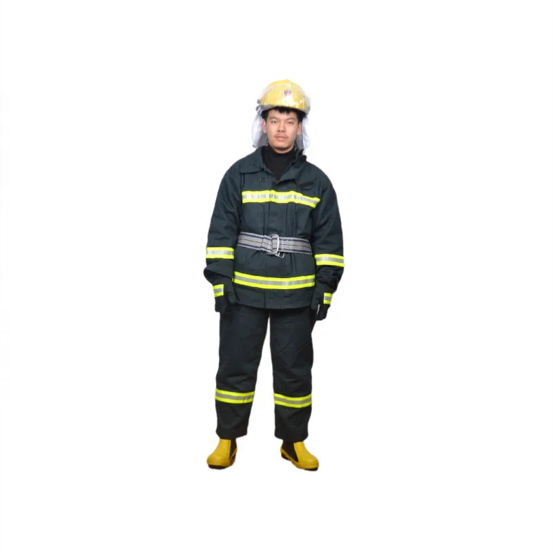 Normal Standard Factory supply en 469 fireman anti fire suit With cotton