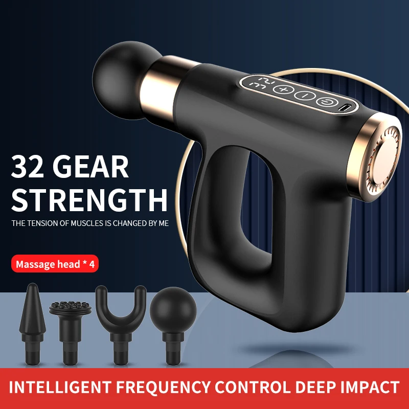 High Quality Massage Gun Brands Pro Powerful Holder To Reach Back Massage pistole