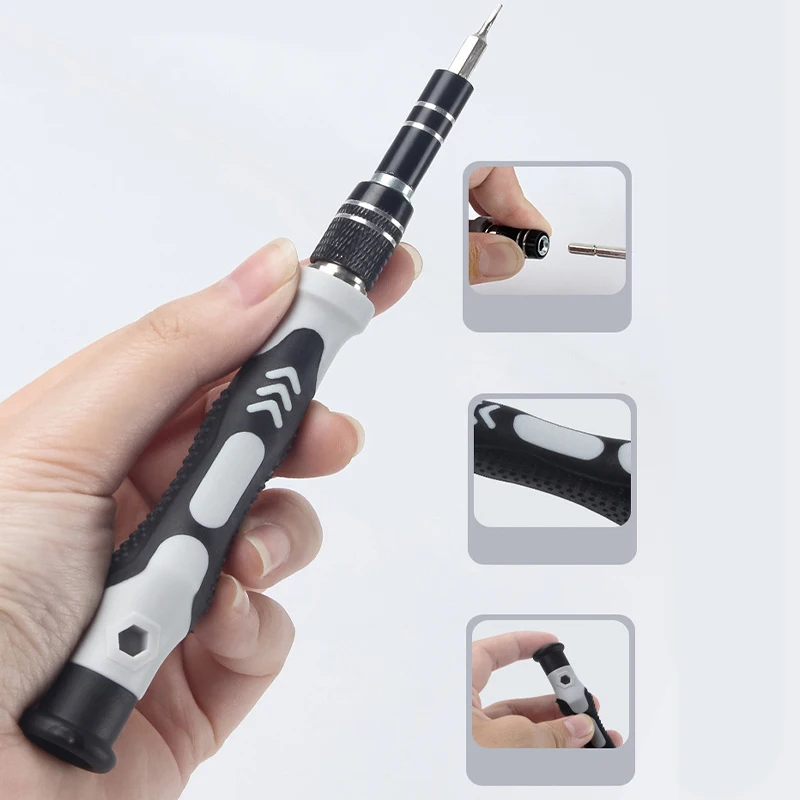 Professional Repair Tool 115 -in-1 Repair kit Precision Screwdriver Bits Set Magnetic Electronics Repair Tool Set