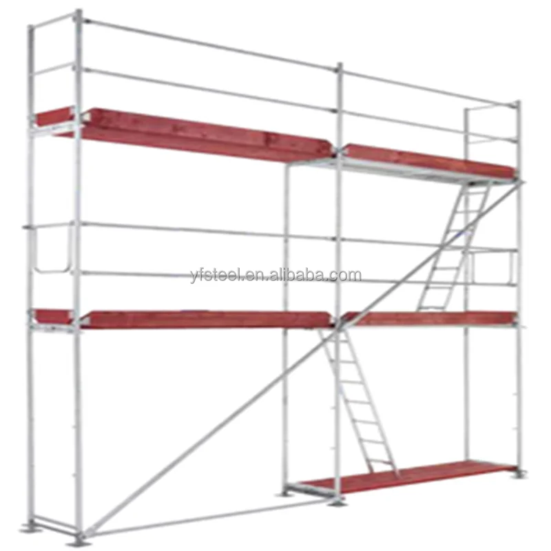Construction Building Flip/Drop/Fast/Snap on/V/C/Canada Lock Mason/Walk Through/Ladder H Scaffold Frame