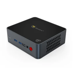 Intel Celeron J4125 Quad Core DDR4 8GB 128GB 256GB SSD Win 10 Beelink GK55 Mini PC with 1000M 2 LAN Wifi BT