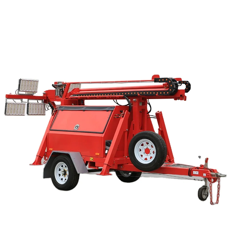 luxury fire truck light tower