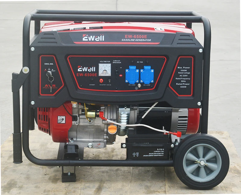 Factory Supplier petrol generator gasoline 8KW Open Frame  Benzin Gasoline Generators 8000w