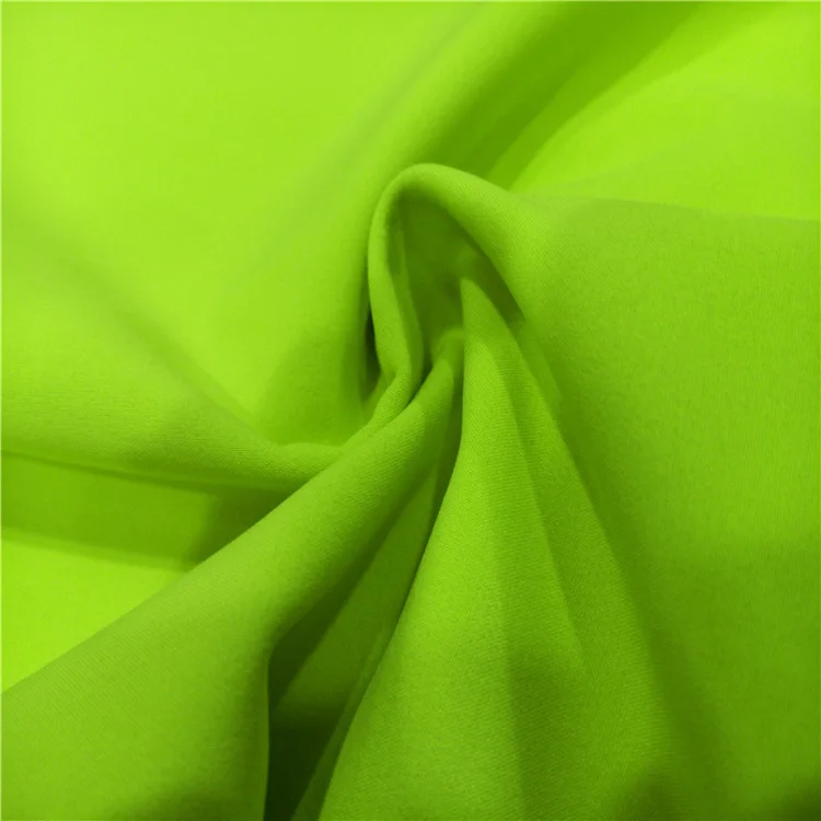 100% полиэстер неоновый зеленый флис ткань для одежды занавеска экран имитация анимированного телефона