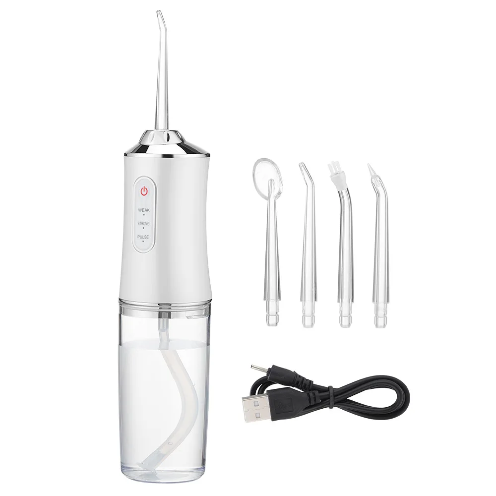 Professional Oral Irrigator Rechargeable Portable Dental Irrigator Teeth Clean Oral Dental Floss Water Jet Irrigator