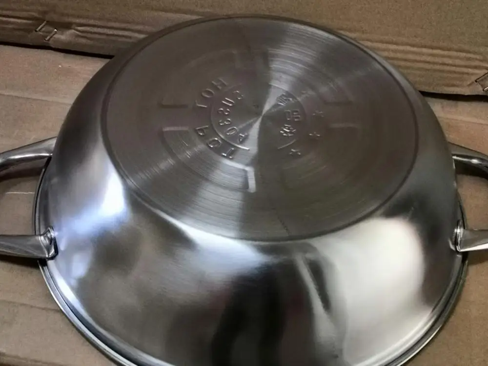 High Quality Stainless Steel Non-stick Coating Stainless Steel Mandarin Duck Hotpot