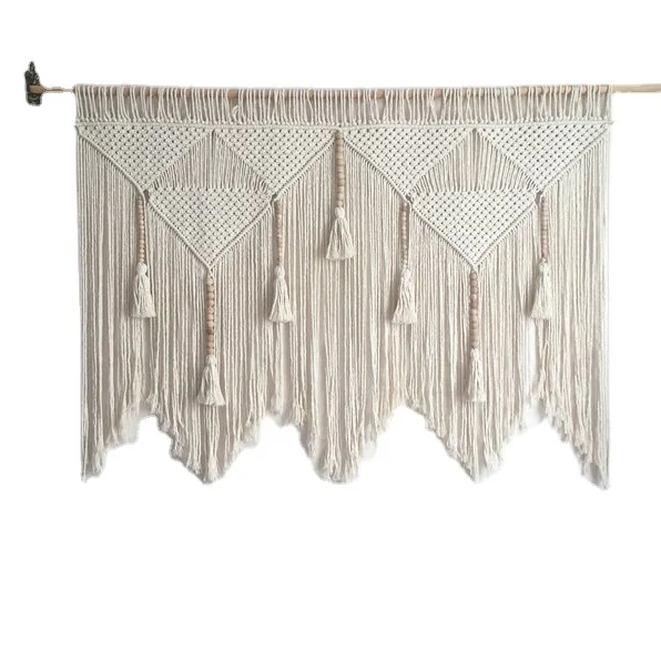 Small Woven Tapestry Wall Art Boho Home Apartment Nursery Party Wall Hanging Decorations