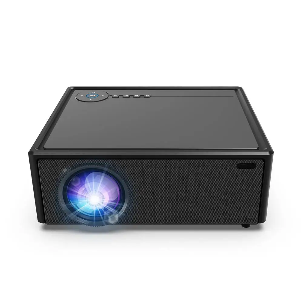 ENYBOX X7 Mini Projector LCD 600ANSI Portable Movie Projector with Google Certified Smart Android Wifi LCD LED Projector 4K