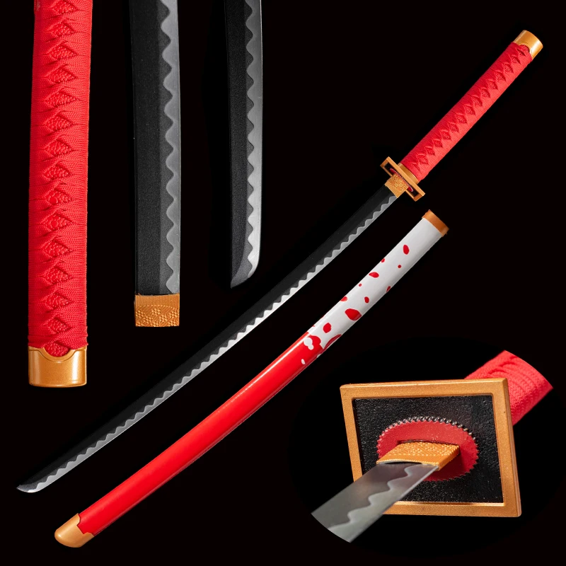 Katana Sword Popular Anime  One Piece Shiryu Wooden Blade Sword for Cosplay