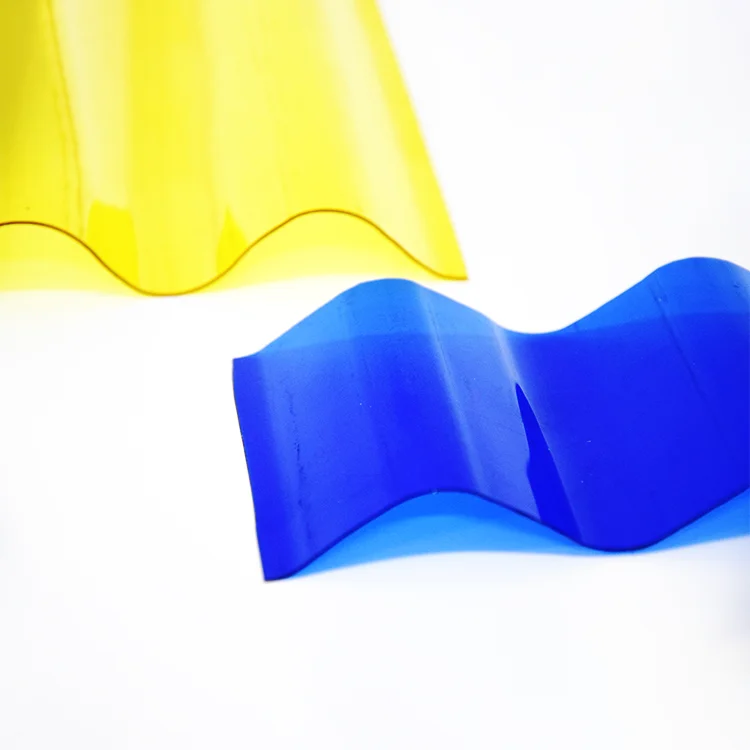 Reinforced Skylight Roof Panel Plastic Clear Polycarbonate Corrugated Roofing Sheet With Modern Style