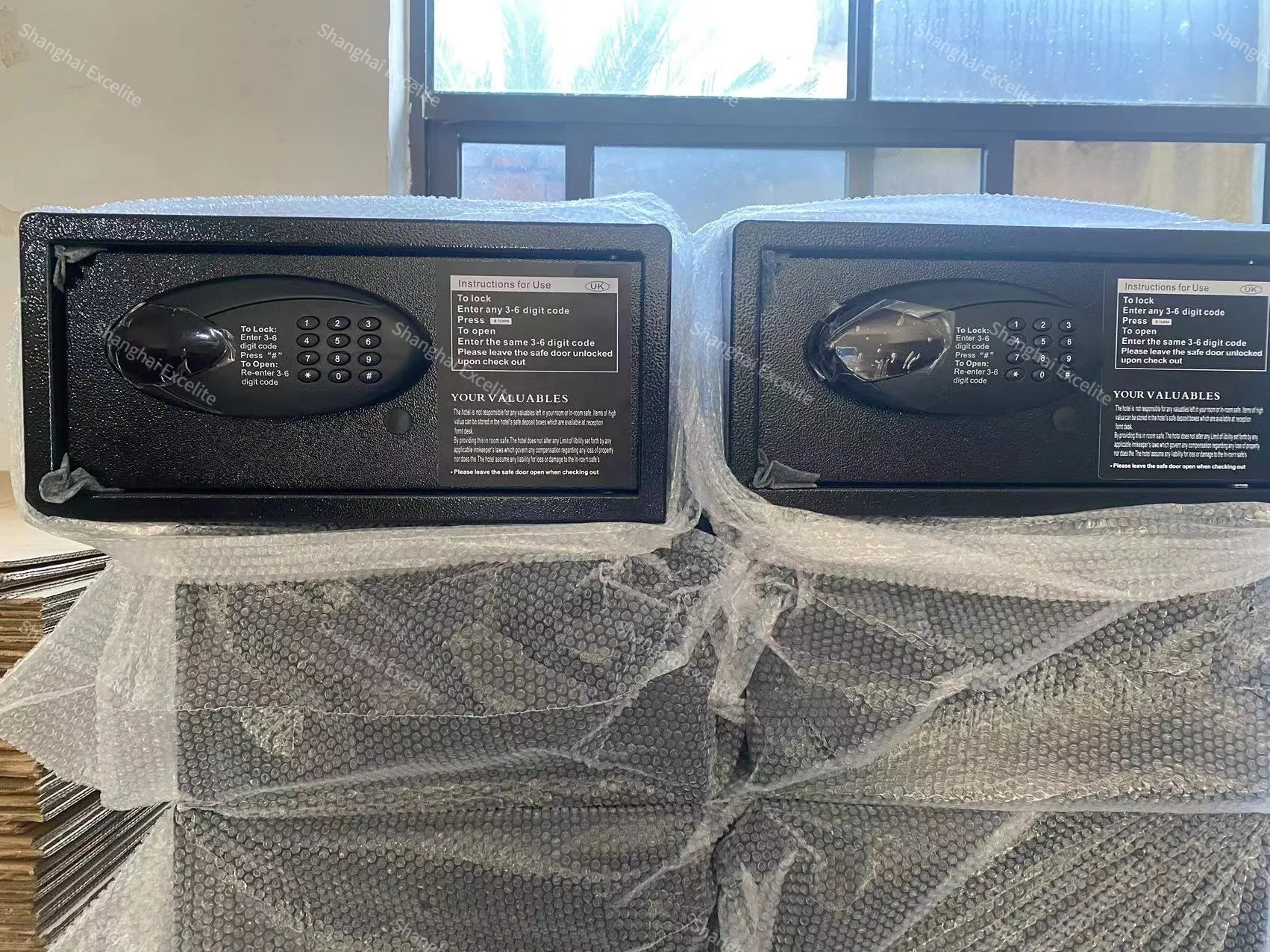 new arrival best sale hotel digital safe box