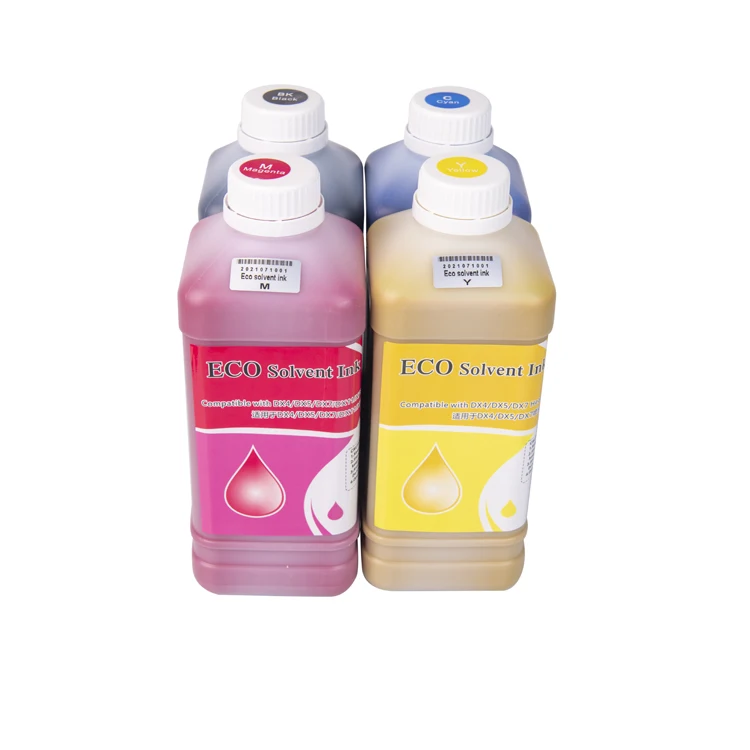 Orginal Eco solvent ink for epson dx5 head jv33-160 Mimaki eco sovent printer outdoor life 2 years