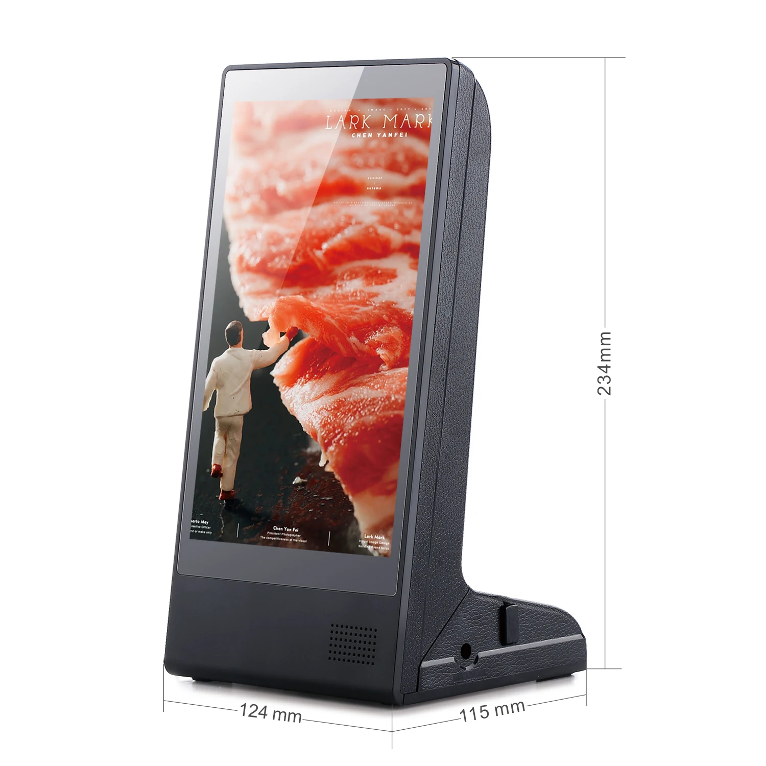 FYD-898 RK3566 RAM 2G Android 11 Restaurant Table AD Player with WIFI Digital Small Table Screen