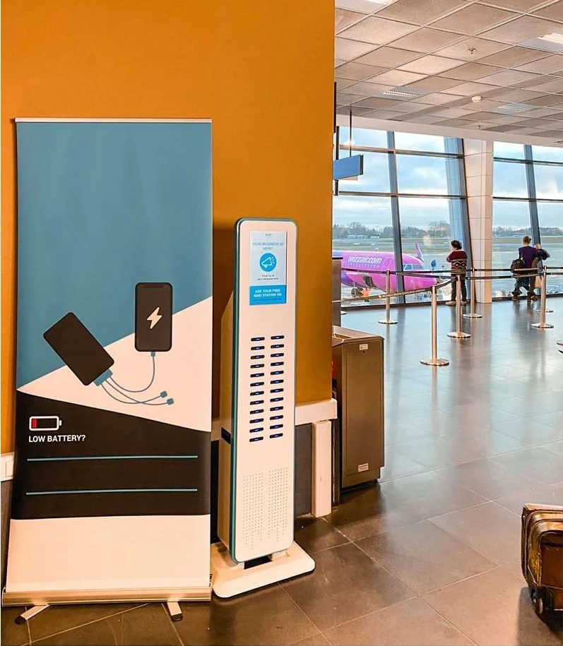 Rental Disposable Portable Phone Charger Shared Charging Station Power Bank System