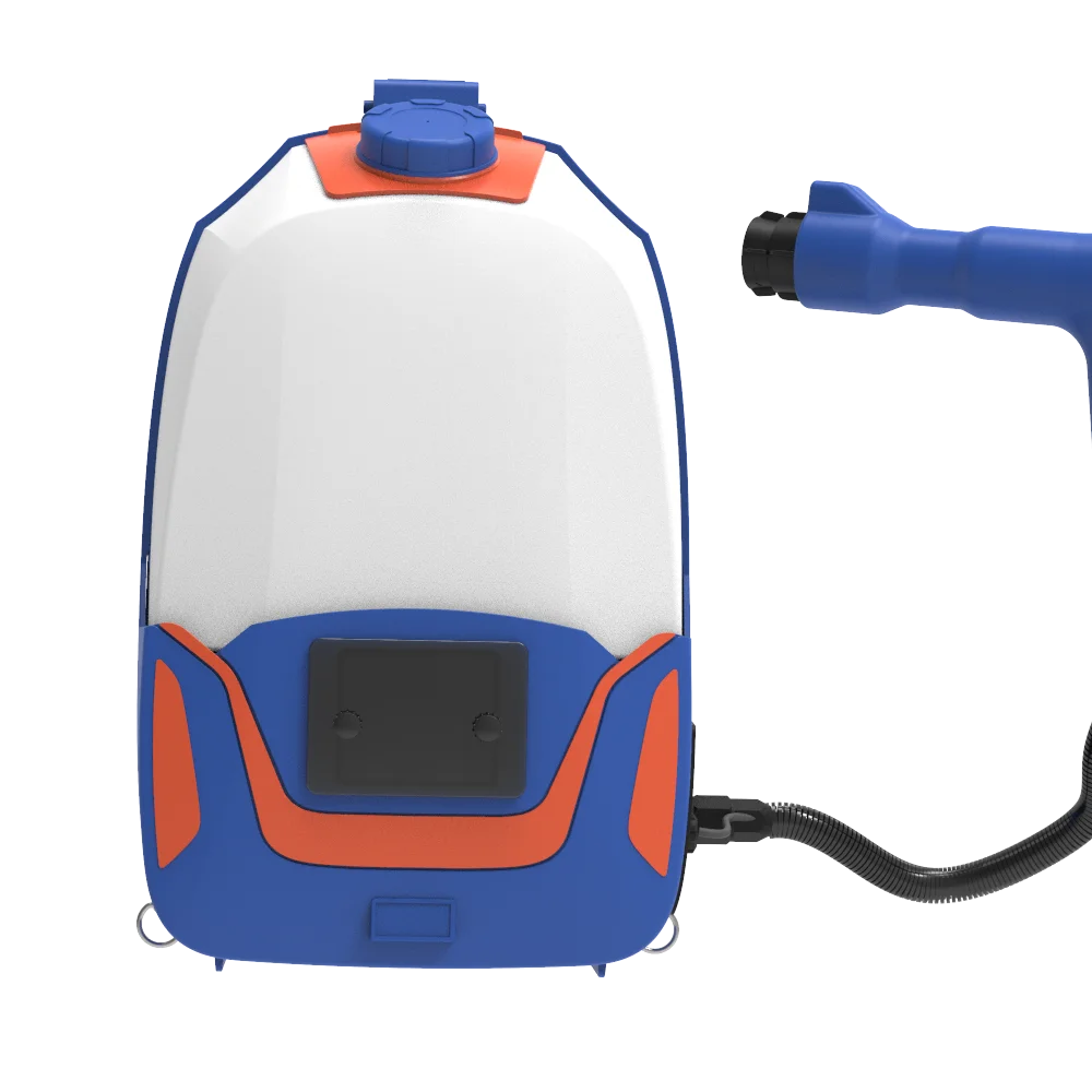 
Rechargeable Automatic Alcohol Disinfection Fogging Machine Sprayer, Electrostatic Fogger Nanomist Sprayer Gun Disinfection 