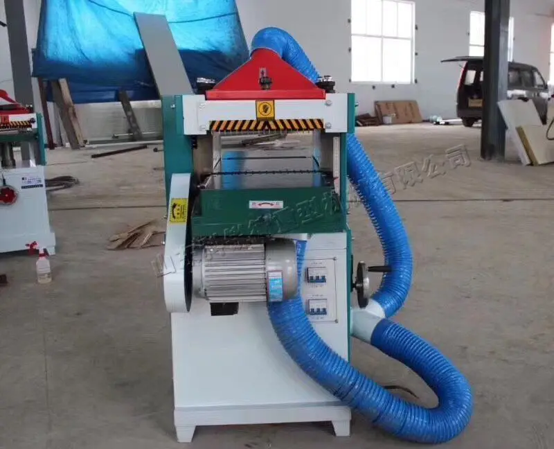 Heavy-duty woodworking double-sided high speed planer with vacuum factory direct sales