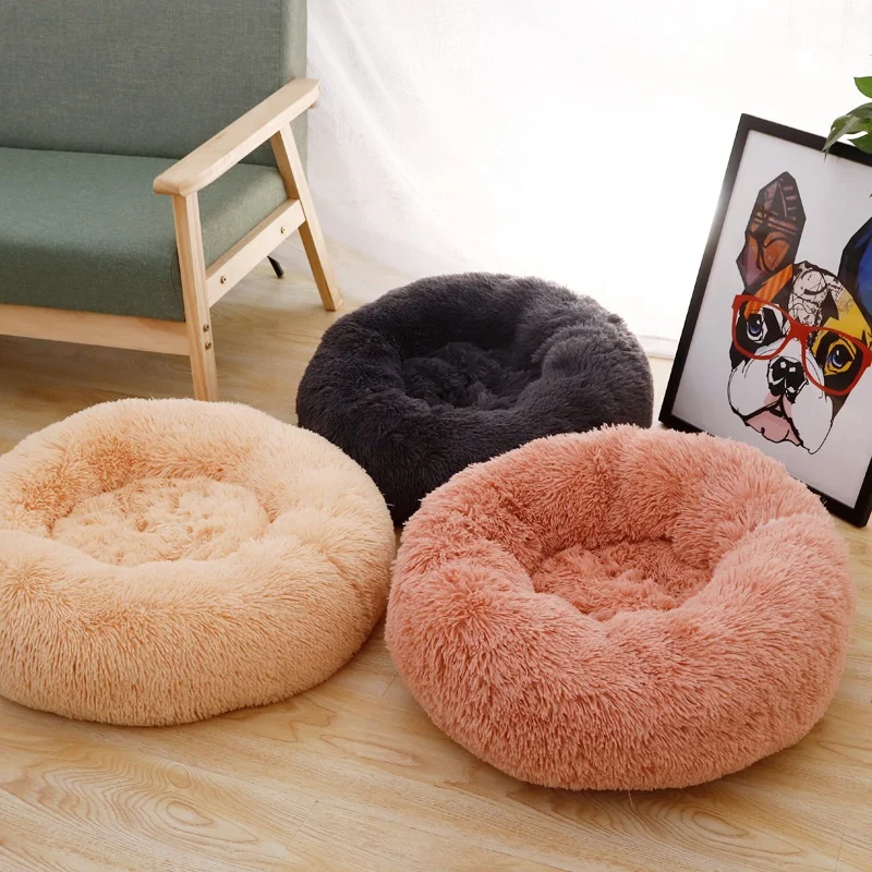 
Fluffy Long plush mat winter cushion soft warm sleeping blanket for small large personalized fluffy pet mat blanket 