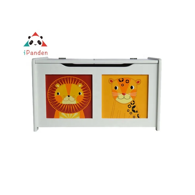 
High Quality Cartoon Pattern Wooden Storage Cabinet Step Cabinet For Children Wooden Furniture For Kids 