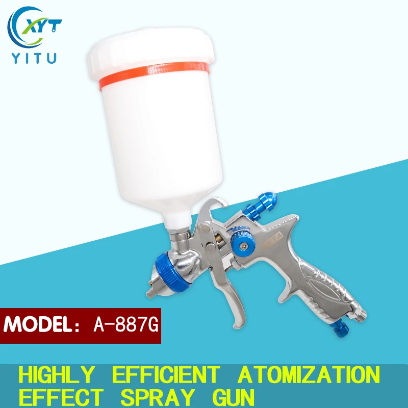 
Spray gun for industrial paint 